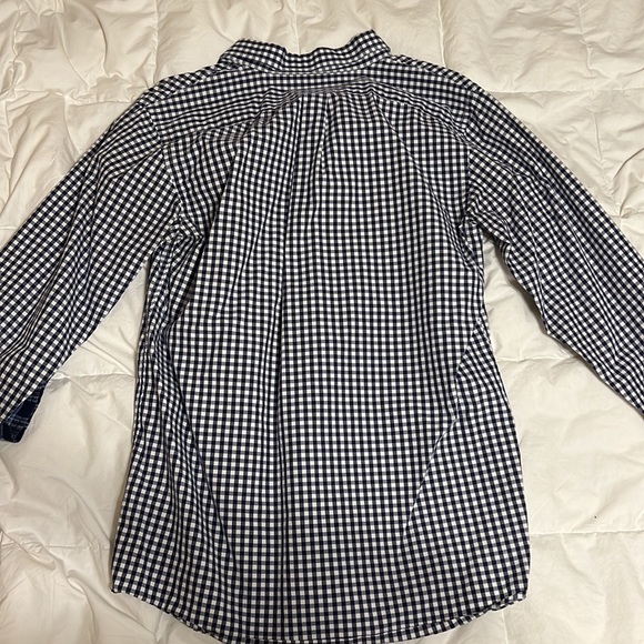 Vineyard Vines Navy/White checkered Button Down - Picture 4 of 4